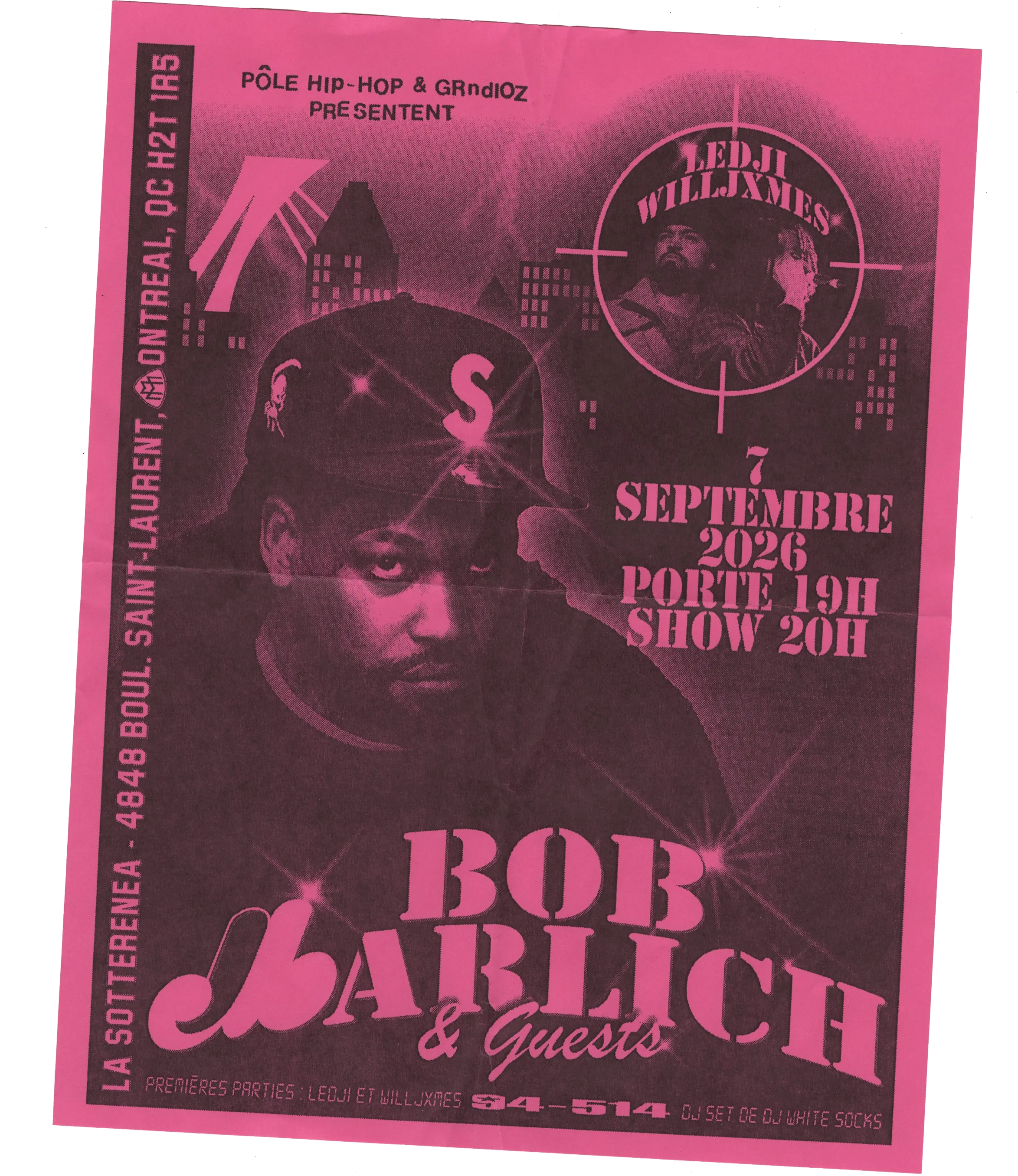Affiche Bob Marlich — visuel 1